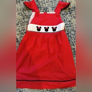Smocked Disney dress size 6